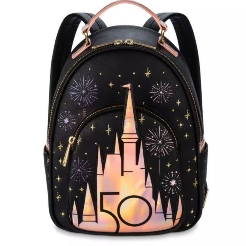 Disney World 50th Anniversary Loungefly Backpack | Limited Edition | New